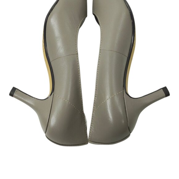 Bella Vita WOW Taupe Pump Womens Size 5 M Kitten Heel Kidskin Leather NEW - Picture 13 of 15